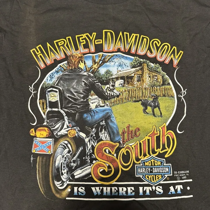 3D Emblem x Harley Davidson Valuable Vintage T-Shirt
